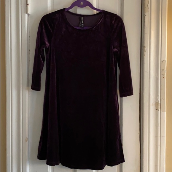 Agnes & Dora Tops - Agnes & Dora Deep Purple Swing Tunic - Size Small